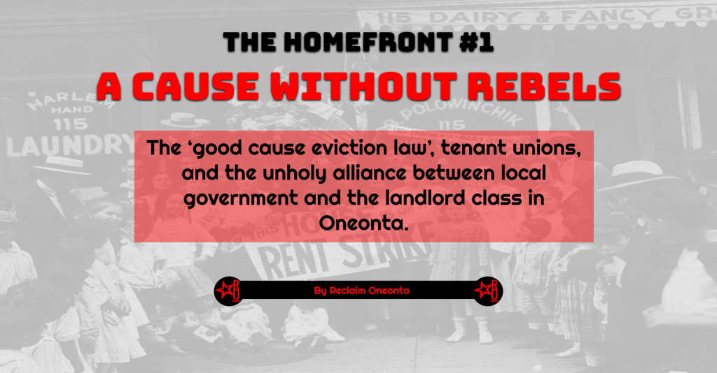 The Homefront 001: A Cause Without Rebels
